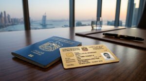 Dubai investor visa Emirates ID and passport